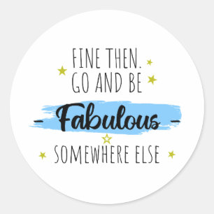 Colleague Leaving, Going Away Farewell Gift Classic Round Sticker