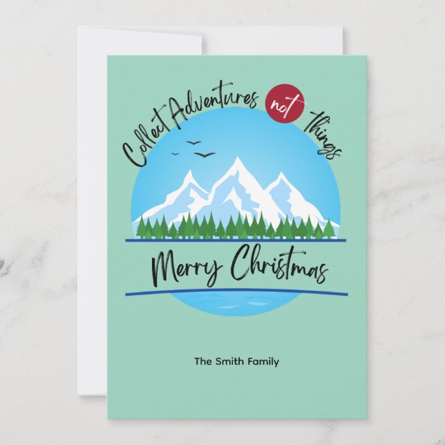 Collect Adventures Christmas Card (Front)