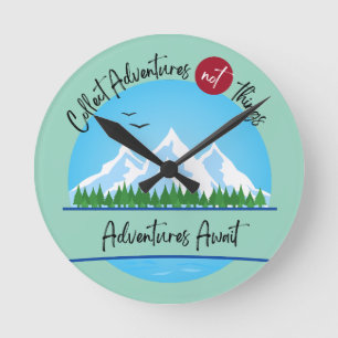 Collect Adventures Wall Clock 