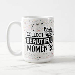 Collect Beautiful Moments – Inspirational Quote Co Coffee Mug