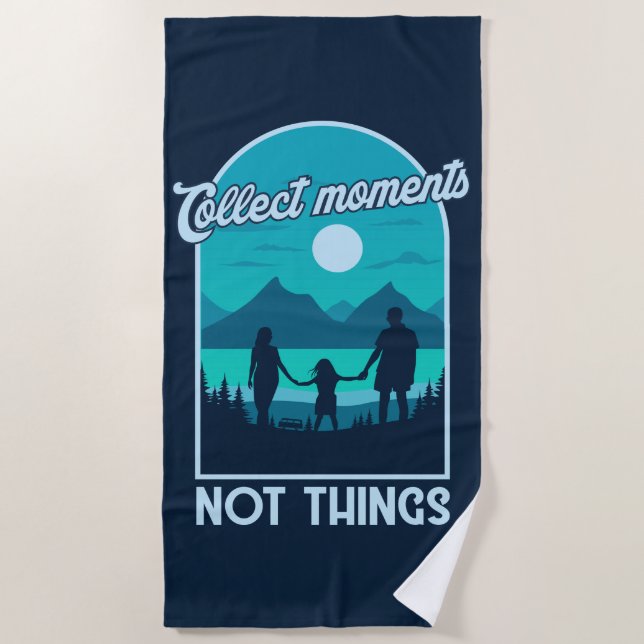 Collect Moments Beach Towel (Front)