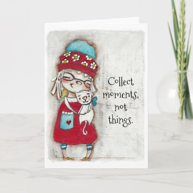 Collect Moments - Friendship card (blank inside) (Front)