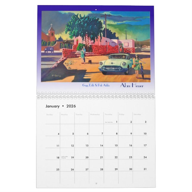 COLLECTABLE 2013 Calendar! Vintage Trucks and Cars Calendar (Jan 2026)