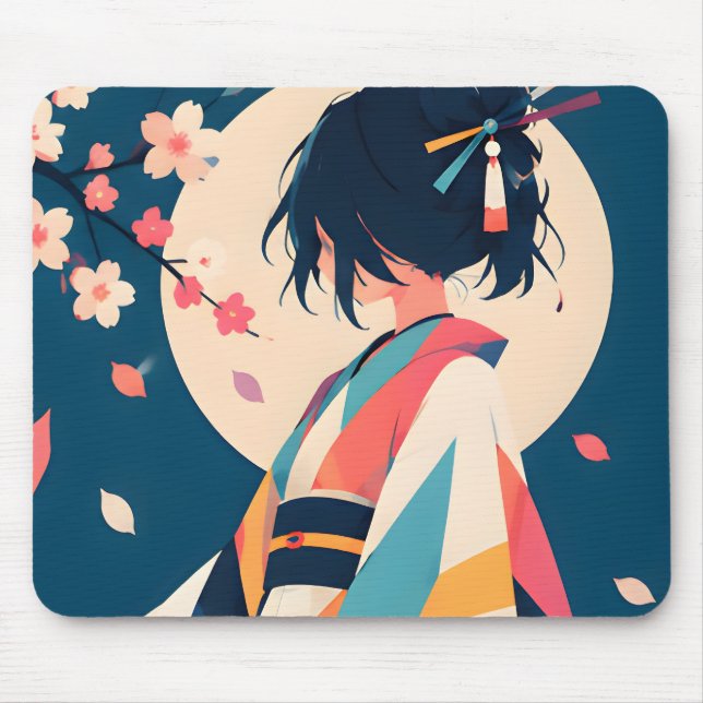 Collectable Anime inspired mouse pad (Front)