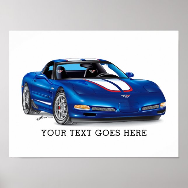 Collectable Automobile Art Poster (Front)