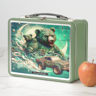 Collectable Bears' Fun Lunch Box Trip