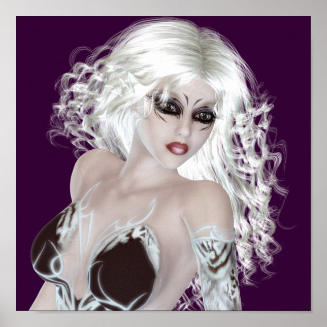 ♥ Collectable Faerie Doll Art ♥ (pinup1) Poster (Front)