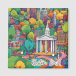 Collectable Funky City Magnet- Boston, MA Magnet<br><div class="desc">Funky City Original Collectable Magnet- Boston,  MA! Perfect as a souvenir (collect them all) or a gift for your favourite travel enthusiast!</div>