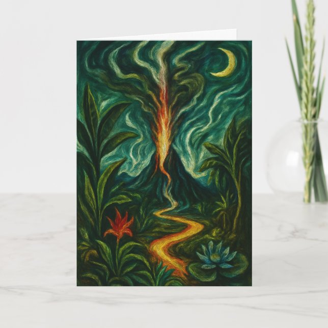 Collectable Glow Forth Greeting Card (Front)
