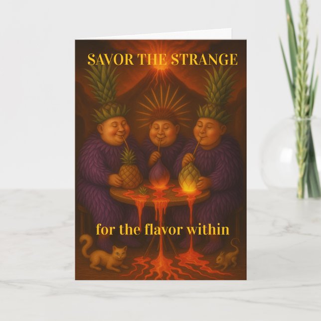 Collectable Glow Forth Greeting Card (Front)