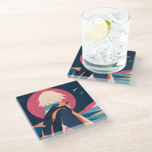 Collectible Anime inspired Glass Coaster