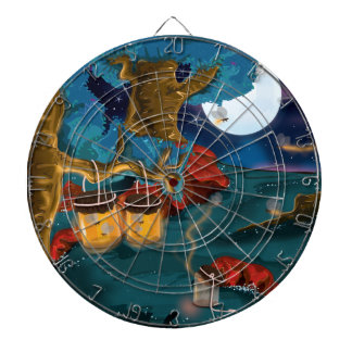 Collecting Fireflies Dartboard