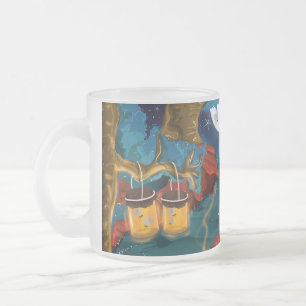 Collecting Fireflies Frosted Glass Coffee Mug