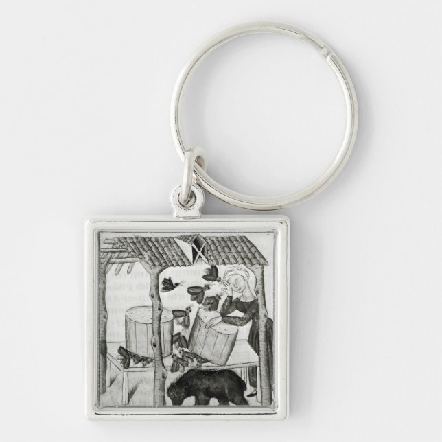 Collecting Honey Key Ring (Front)