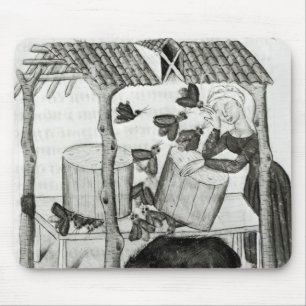 Collecting Honey Mouse Mat