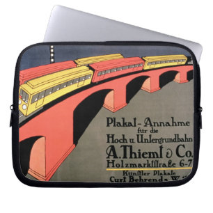 'Collecting Point For Over and Underground Railway Laptop Sleeve