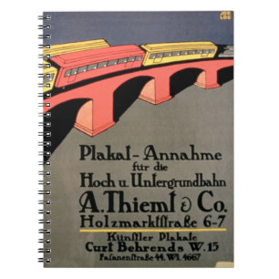 'Collecting Point For Over and Underground Railway Notebook