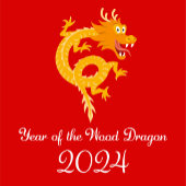 Chinese New Lunar Year Dragon 2024 Zodiac T-Shirt
