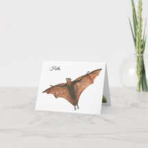Collection Bat Note Card