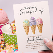 Ice Cream Summer Scooped Up Bridal Shower Favour Tissue Paper