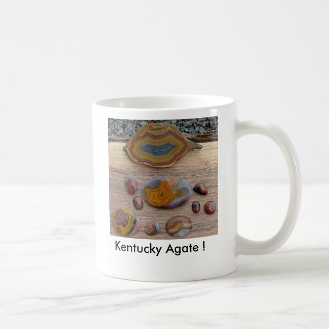 collection, Kentucky Agate ! Coffee Mug (Right)
