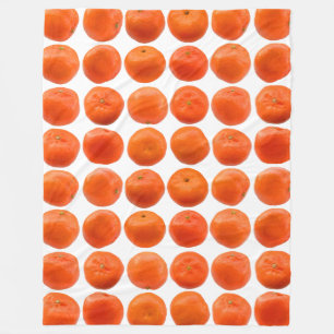 Collection of Clementines Fleece Blanket