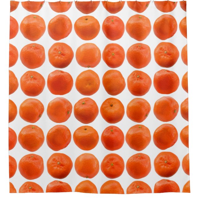 Collection of Clementines Shower Curtain (Front)