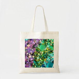 Collection of Colourful Shiny Beads Tote Bag