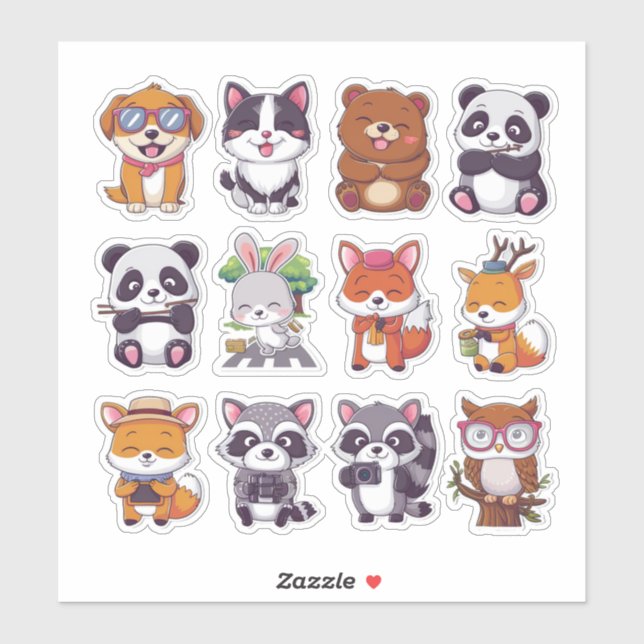 Collection of cute and fun animals (Sheet)