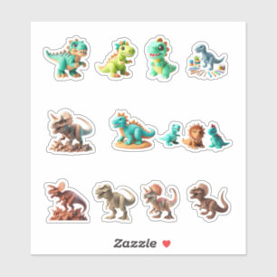 collection of dinosaurs