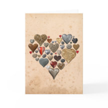 collection of hearts in a heart-shape