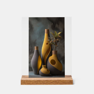 Collection of Modern Design Vases – Scu Set Acrylic Sign