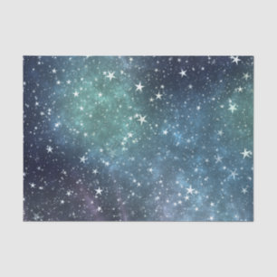 Collection of stars night view tissue paper
