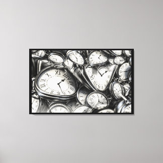 Collection Of Time Canvas Wall Art