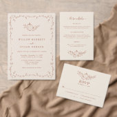Simple Autumn Wedding Invitation (Personalise this independent creator's collection.)