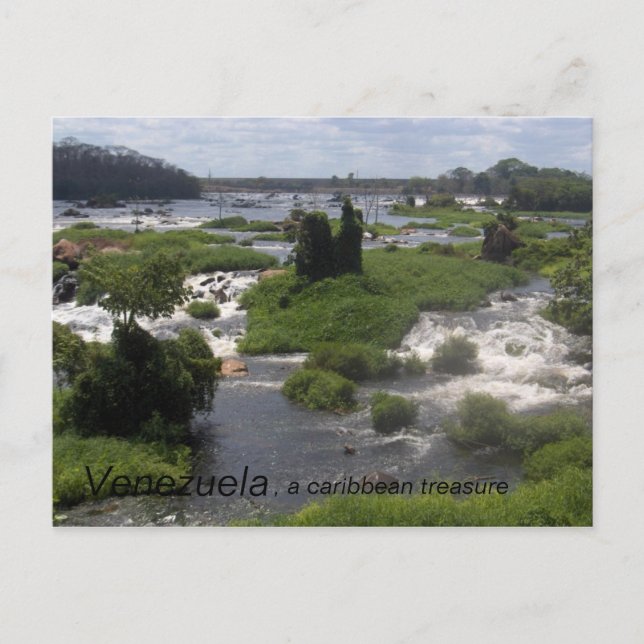 Collection: Venezuela, a caribbean treasure Postcard (Front)