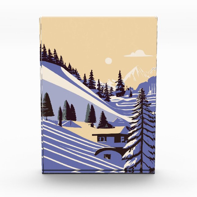 Collection winter background photo block (Front)