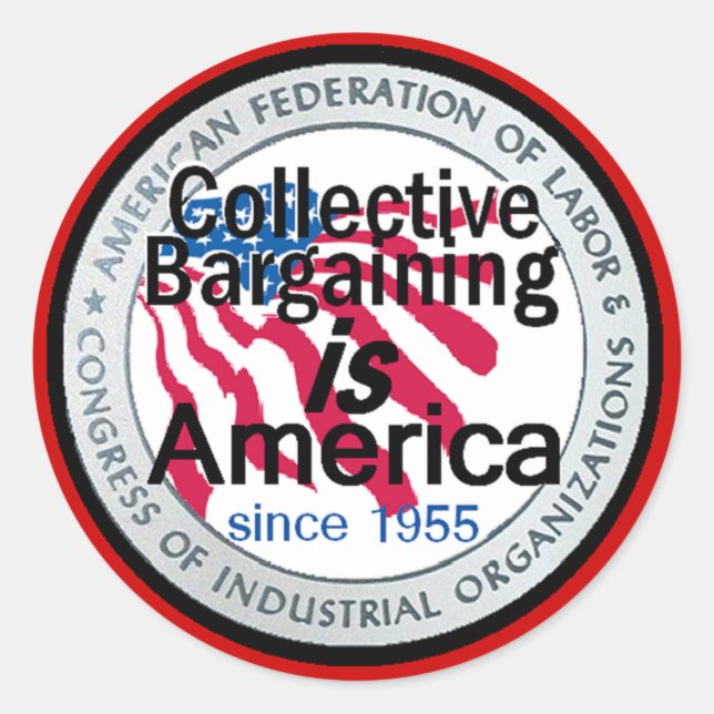 Collective Bargaining Sticker (Front)