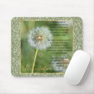 Collective Poem (written by me) Mouse Mat