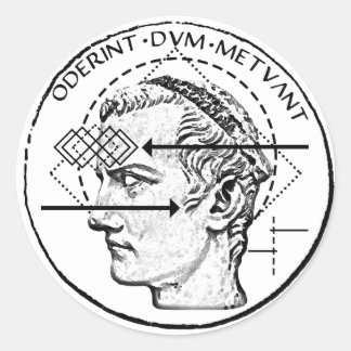 Collective unconscious - Dominus Incitatus Classic Round Sticker