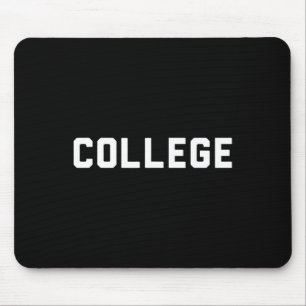 College' 80s Party House Movie Clic College Mouse Mat