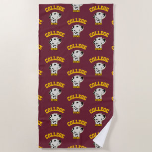 College Bound #collegebound Graduation Beach Towel