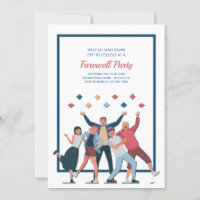 College Bound Farewell Party Invitation