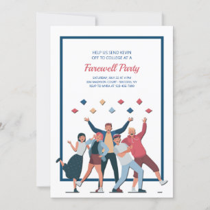 College Bound Farewell Party Invitation