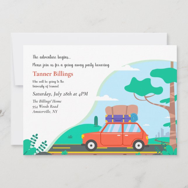 College Bound Invitation (Front)