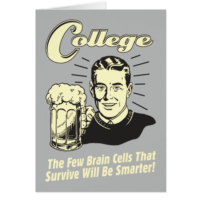 College: Brain Cells Survive Smarter (Front)