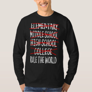 College Class of 2025 College Graduation College G T-Shirt