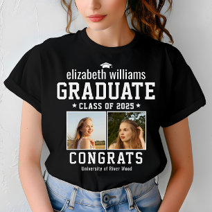College Class of 2025 Graduate Name T-Shirt