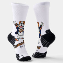 College Cool | Jumping Bulldog Vector