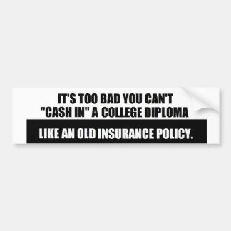 College Diploma sticker